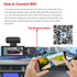 1080P WIFI Dual camera Dash Cam for cars,Front And Inside,car camera with IR Night Vision,Loop Recording,wide angle Car DVR Came - Evallys.com