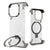Frameless Aluminum Alloy Kickstand Metal Phone Case for iPhone 13 14 15 16 Pro Max Magsafe Magnetic Ring Stand Shockproof Shell - Evallys.com