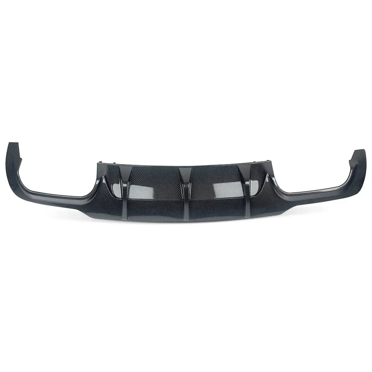 Carbon Fiber Look AMG Style Rear Diffuser For Mercedes W204 C250 C300 C350 12-14