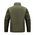 Winter Men Polartec Warm Jackets Casual Man Fleece Lined Windbreaker Coats Men Soft Shell Stand Collar Tactical Hiking Jackets - Evallys.com
