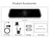 10 Inch Mirror Camera for Car Touch Screen Video Recorder Rearview mirror Dash Cam Front and Rear Camera Mirror DVR Black Box - Evallys.com