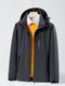 Spring Autumn Casual Jacket Men/Women Outdoor Waterproof and Windproof Hooded Windbreaker Coats - Evallys.com