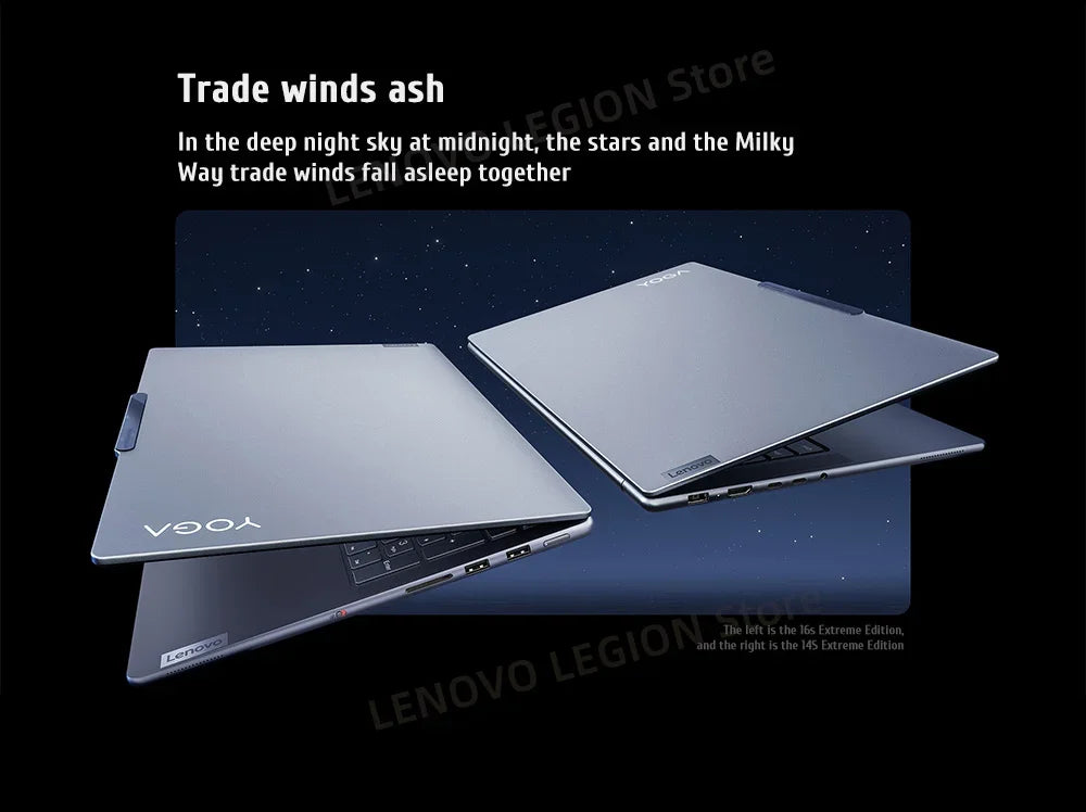 2024 Lenovo YOGA Pro 16s AI Laptop Intel Ultra 9 185H 32GB 1TB SSD RTX 4060 8G GPU 16 inch 165Hz 100% P3 Screen Notebook New PC - Evallys.com