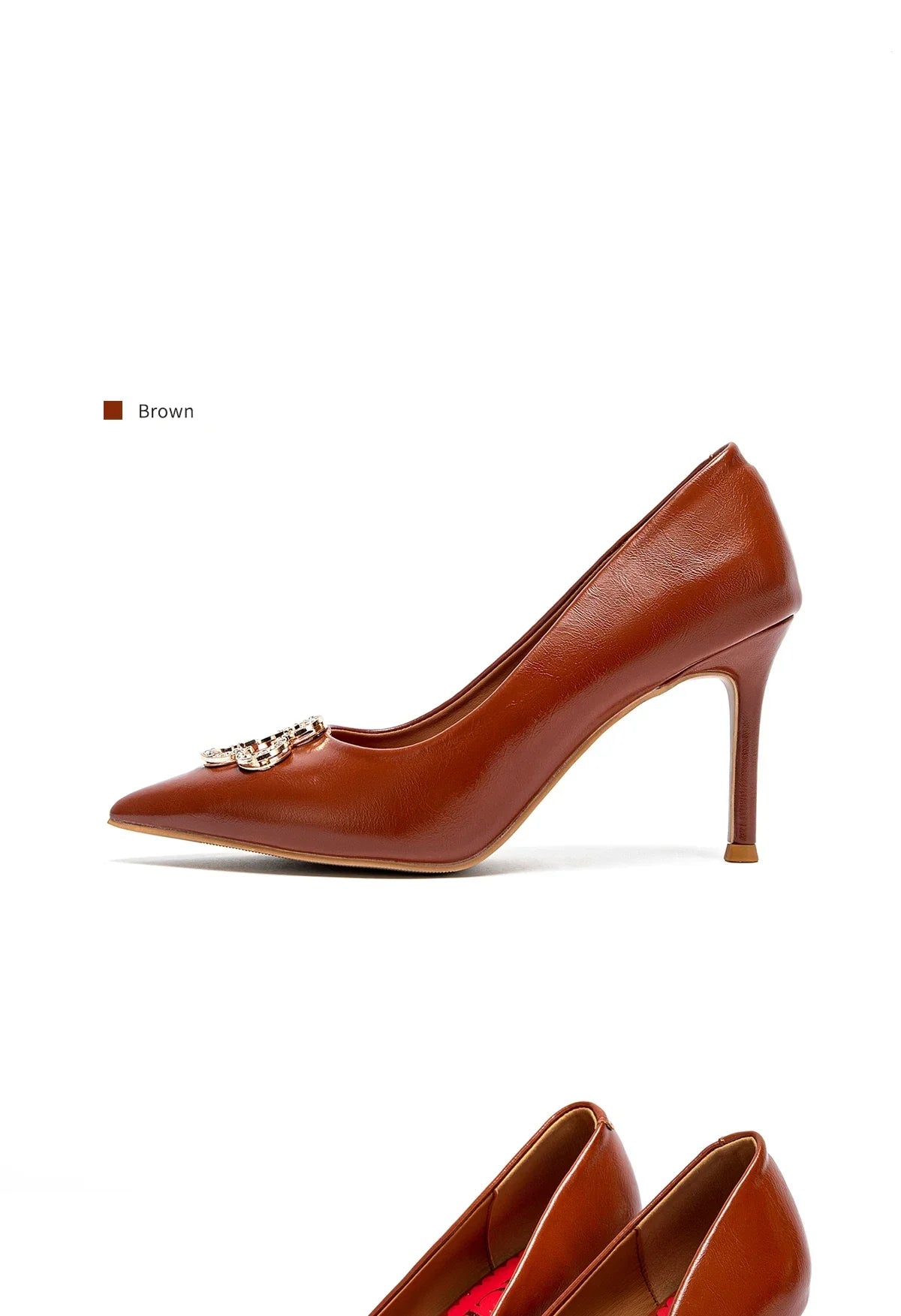 New High Quality Pointed Shoes Business Commuter Women's Shoes Women's High Heels Banquet Party Shoes - Evallys.com