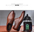 Men Dressing Shoes Formal for Men's Casual Shoe Leather Social Wedding Designer Pointed Toe Black Office Winter Shoes Brand 2023 - Evallys.com