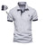 AIOPESON Embroidery 35% Cotton Polo Shirts for Men Casual Solid Color Slim Fit Mens Polos New Summer Fashion Brand Men Clothing - Evallys.com