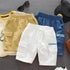 kids toddler baby girls boys print spring summer shorts pocket clothes Boys Girls Thin Breathable Short Pants - Evallys.com