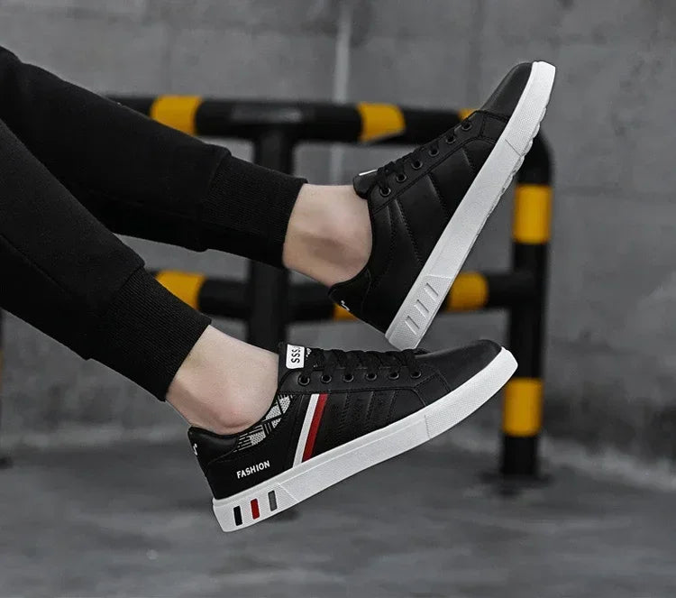 Qaawal Men’s Luxury Flats – Spring 2024 Fashion Sneakers & Vulcanized Sport Shoes - Evallys.com