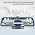 10 Inch Mirror Camera for Car Touch Screen Video Recorder Rearview Mirror Dash Cam Front and Rear Camera Mirror DVR Black Box - Evallys.com