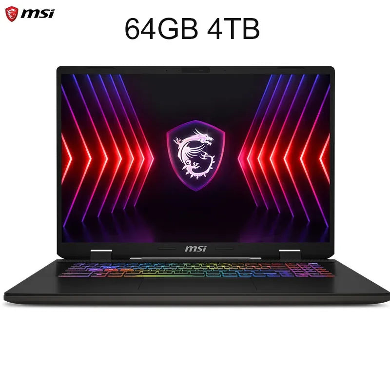 2024 MSI Sword 16 HX Laptop 16 Inch 2.5K QHD 240Hz IPS Screen Notebook i7-14700HX 16GB 1TB SSD RTX4070 Gaming Netbook Computer - Evallys.com