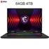 2024 MSI Sword 16 HX Laptop 16 Inch 2.5K QHD 240Hz IPS Screen Notebook i7-14700HX 16GB 1TB SSD RTX4070 Gaming Netbook Computer - Evallys.com