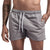 Mens Swim Trunks with Mesh Lining Side Pockets Solid Beach Shorts Quick Dry Lightweight Drawstring Board Shorts Summer Swimwear - Evallys.com