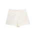 TRAF Asymmetrical Skort – High Waist Black Mini Skirt Shorts - Evallys.com