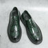 Green Patent Leather Oxford Shoes – Men’s Formal Business Dress Shoes - Evallys.com