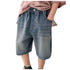 Long Shorts Boys Denim Shorts Boys Straight Jeans Shorts Summer Casual Shorts With Pocket Boys' Shorts Thin Kids Shorts 8 9 - Evallys.com