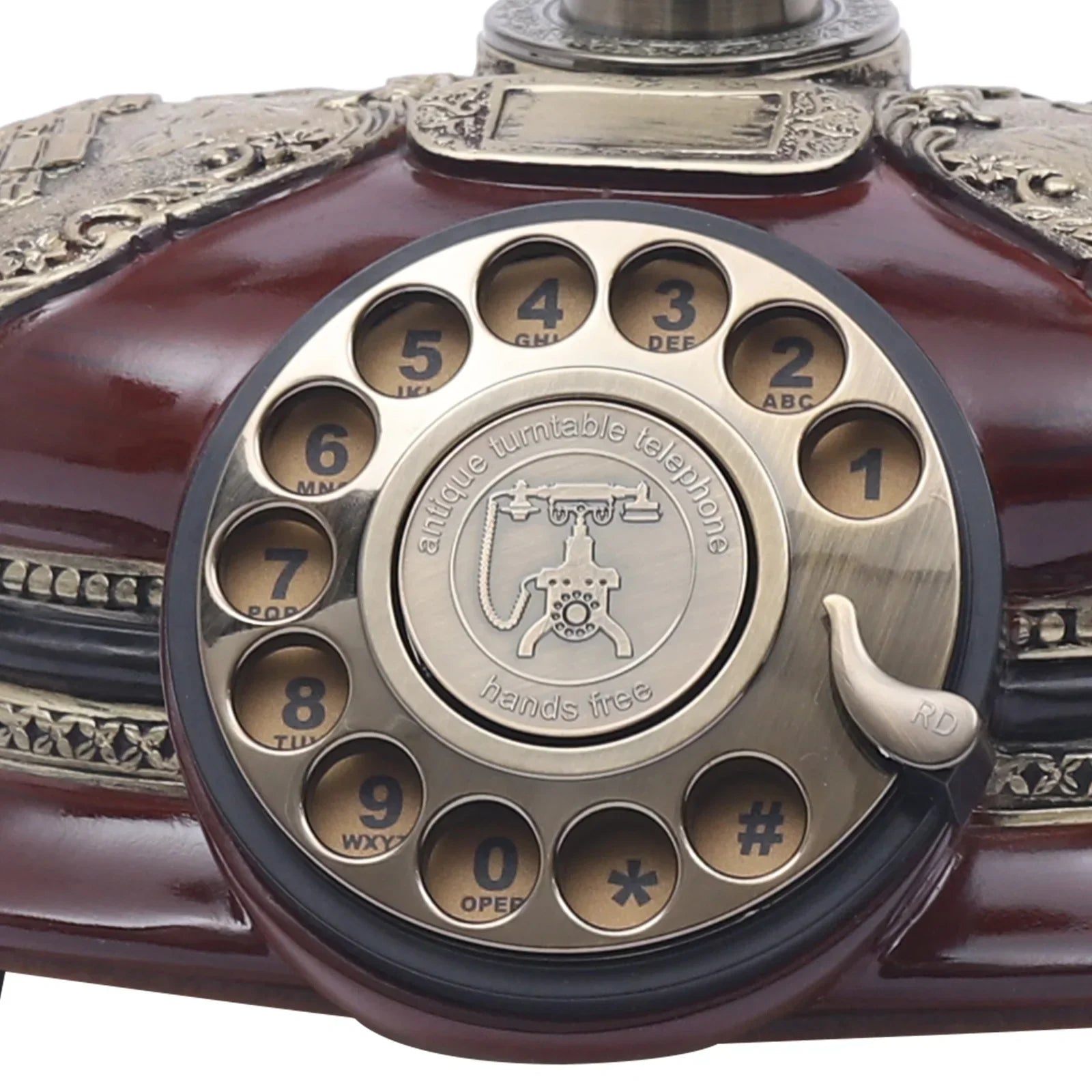 Vintage Telephone Antique Desk Phone Corded Old Fashion Antique Landline Telephone Decor Antique Phone - Evallys.com