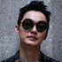 ND9 adjustable dimming sunglasses Retro Punk round men's outdoor fishing UV400 polarized driving sunglasses for Driving Fishing - Evallys.com