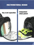 Large Gym Travel Duffel Bag – Waterproof with Shoe & Wet/Dry Storage - Evallys.com