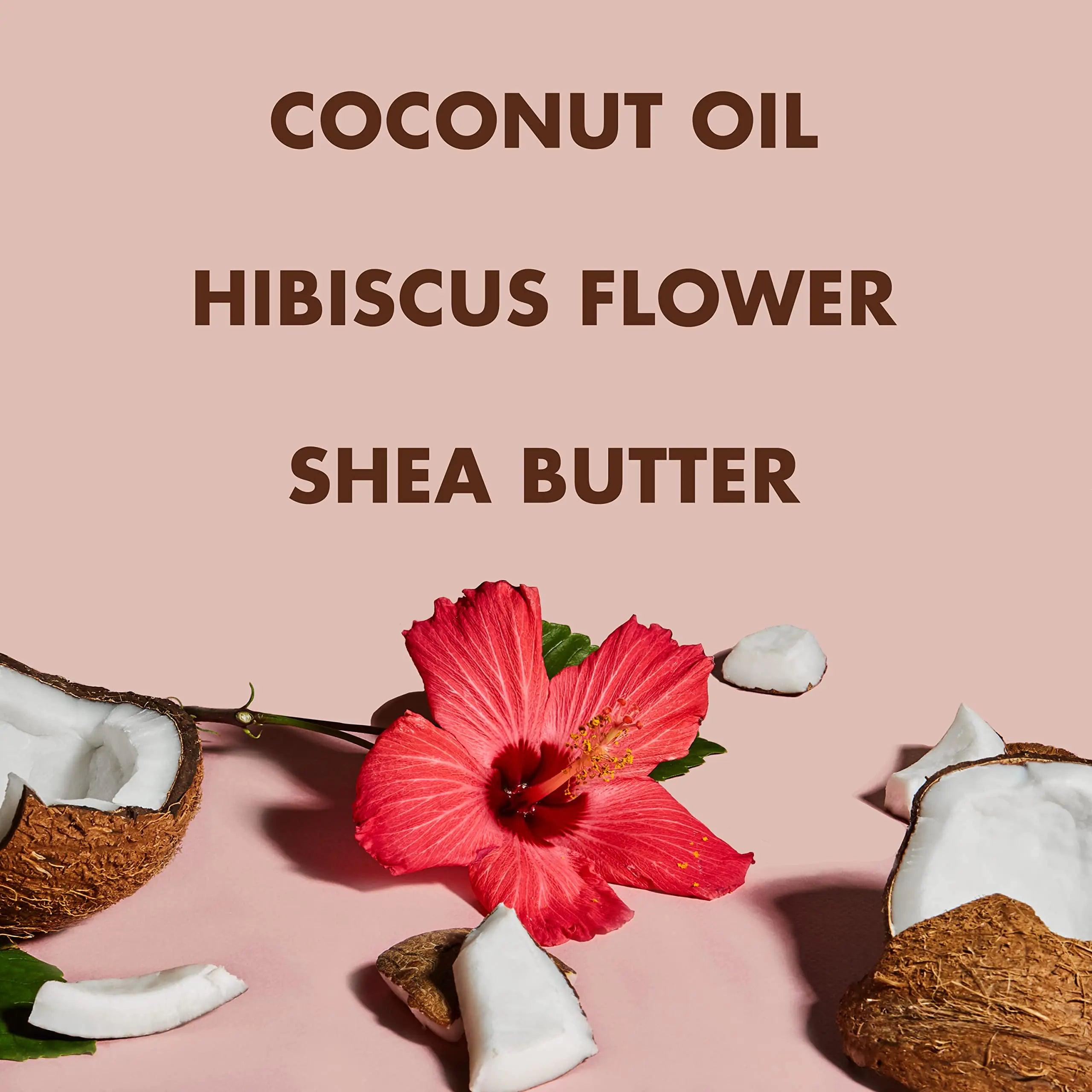 SheaMoisture Curl Enhancing Smoothie Hair Cream for Thick, Curly Hair Coconut and Hibiscus Sulfate Free and Paraben Free Curl Cream 20 oz - Evallys.com # #