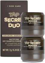 I DEW CARE Dry Shampoo - Tap Secret Trio Gift set, With Black Ginseng, Non-aerosol, Benzene-free,Powder, Fuller Looking Hair, No White Cast, Kbeauty, 3 Count, 0.81Oz 0.24 Ounce (Pack of 3) 03 Tap Secret Trio (White) - Evallys.com # #