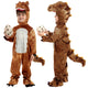 Spooktacular Creations Realistic T-rex Costume Outfit Dinosaur Jumpsuit with Egg for Kids Toddler Halloween Dress-up Party Bronze 3T(3-4 yrs) - Evallys.com