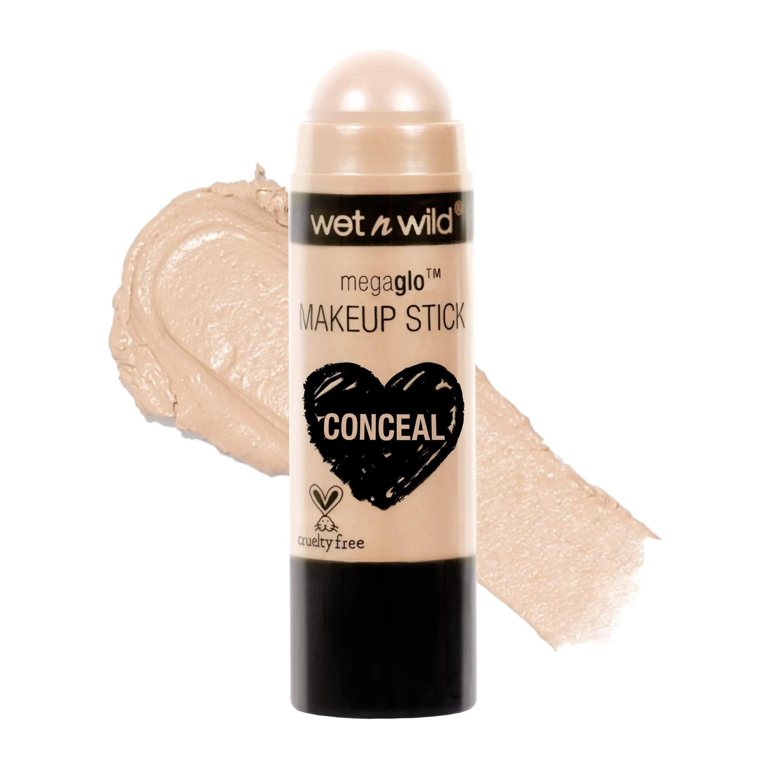 wet n wild MegaGlo Makeup Stick, Buildable Color, Versatile Use, Cruelty-Free & Vegan - Call Me Maple and Conceal and Contour Neutral Follow Your Bisque,1 Ounce (Pack of 1),807 Bundle Makeup Stick + Stick, Follow Your Bisque - Evallys.com # #