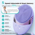 COSLUS Facial Cleansing Brush Face Scrubber : Silicone Waterproof Rechargeable Face Wash Brush, 5 Cleansing Modes, Electric Deep Cleaning for Men & Women, Removing Blackhead, Exfoliating, Massaging Purple - Evallys.com # #