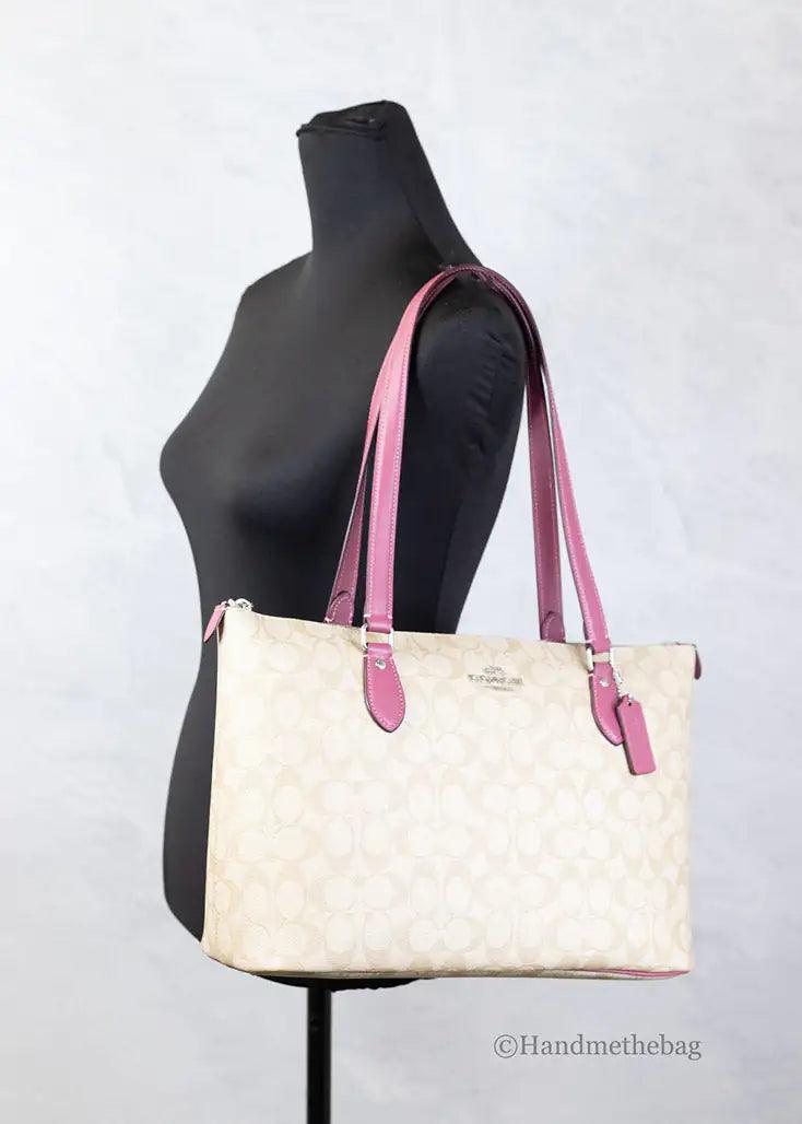 Coach Gallery Signature Tote Shoulder Bag - Evallys.com # #