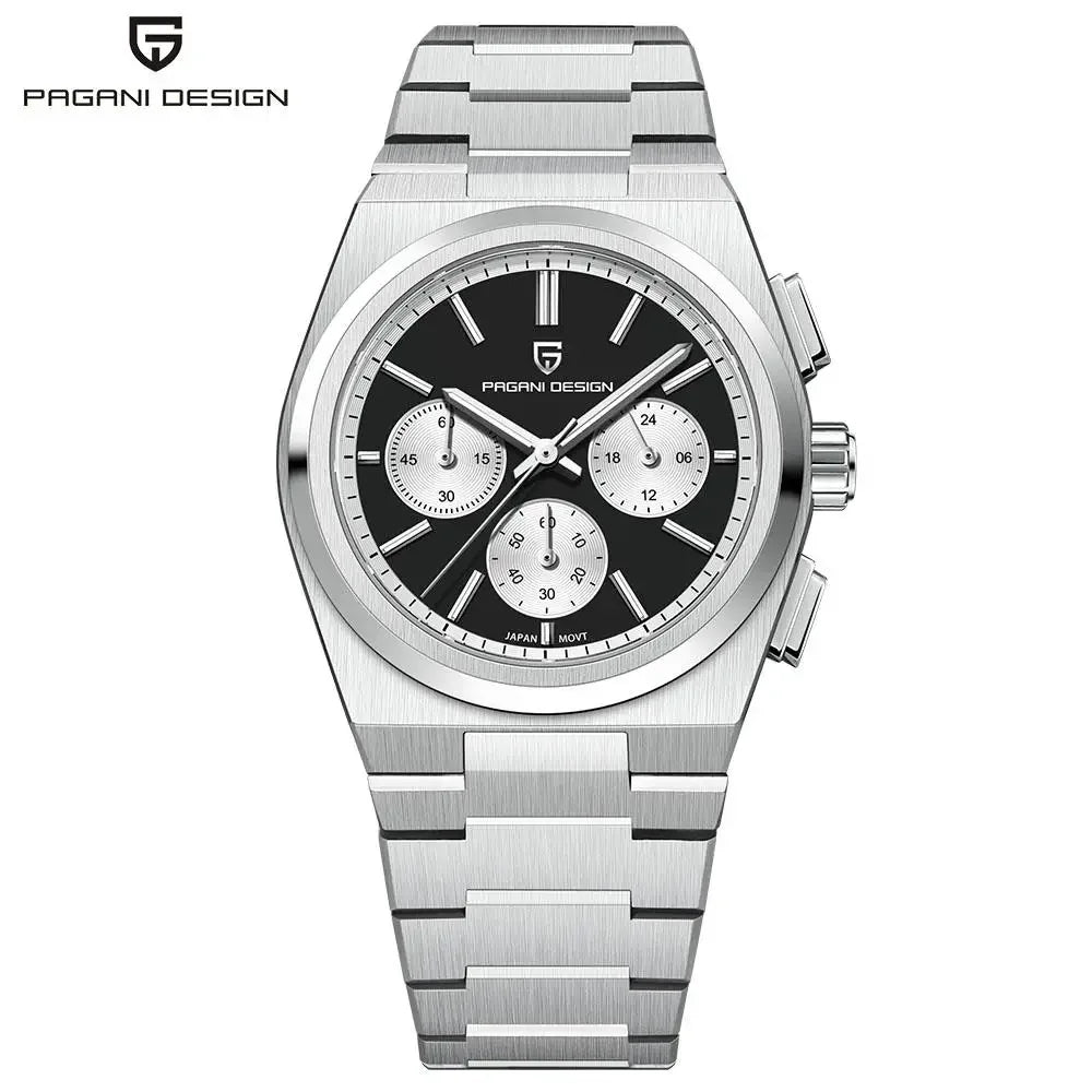 PAGANI DESIGN 2024 New Men Watches Quartz Business Watches VK63 Mens Clock Top Brand Luxury Watch Men Chronograph Watch for Men - Evallys.com