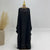 Eid Ramadan Batwing Butterfly Satin Abaya Dubai Luxury Muslim Kaftan Maxi Dress Women Kebaya Robe Caftan Marocain Femme Vestidos - Evallys.com