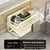 Stainless steel sponge rack sink drain rack Multifunctional countertop rag storage rack Sponge storage rack kitchen supplies