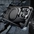 Frameless Aluminum Alloy Kickstand Metal Phone Case for iPhone 13 14 15 16 Pro Max Magsafe Magnetic Ring Stand Shockproof Shell - Evallys.com