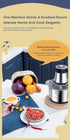 Electric Meat Grinders 5L Food Crusher Stainless Steel Multifunctional Vegetable Slicer Processor Chopper Kitchen Blenders - Evallys.com