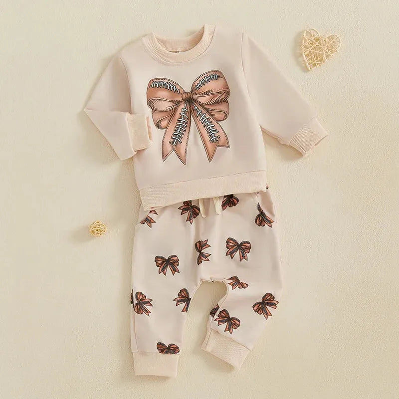 Adorable Toddler Girls Winter Outfits Floral Print Hoodie and Leggings Set Baby Warm 2 Piece Clothing Ensemble - Evallys.com