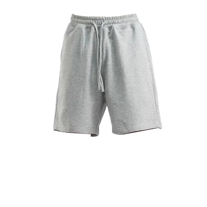 Summer Gym Fitness Sports Mens Cotton Shorts Ragged Cutoff Shorts Casual Training Hip Hop Running Loose Basketball Short Pants - Evallys.com