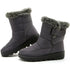 Women's Boots 2024 Trend Winter Shoes For Woman Winter Boots Ankle Low Heels Botas Mujer Waterproof Snow Boots With Fur Shoes - Evallys.com