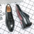 Men's Formal Shoes Red Sole Fashion Business Casual Party Banquet Daily Retro Carved Lace-up Brogue Dress Wedding Shoes Size 48 - Evallys.com