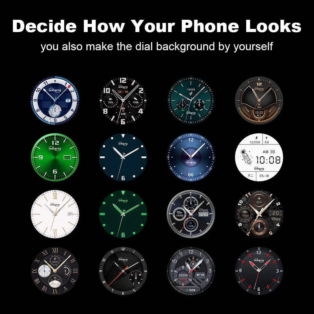 Unihertz Tick Tock 5G Rugged Smartphone Android 128GB 48MP Camera Cellphone 6000mAh Phone with Dual-Screen IP 68 Waterproof - Evallys.com