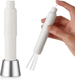 Retractable WDT Espresso Tool  Stirrer Stainless Steel Needles Barista Coffee Distributor Black Espresso Maker Tools