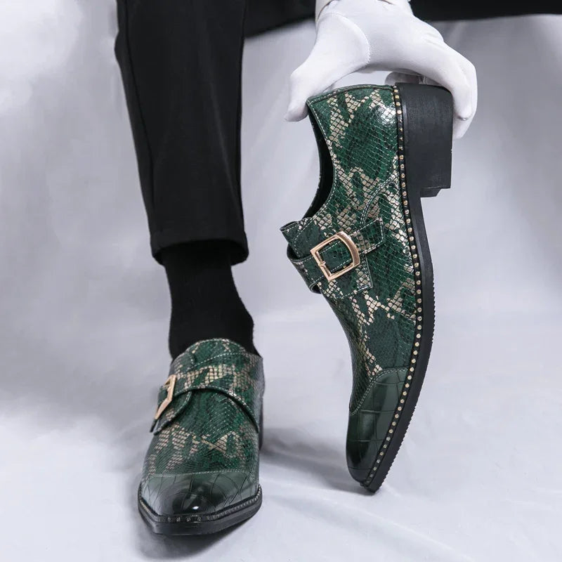 Luxury Men’s Oxford Dress Shoes – Handmade Formal Wedding Leather - Evallys.com