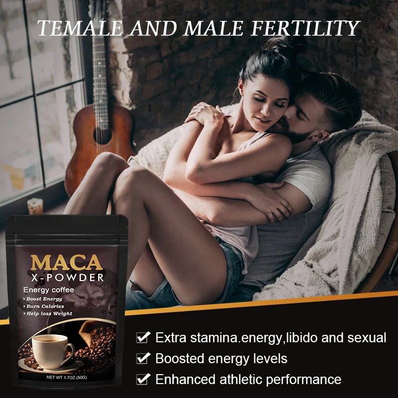 Maca Root Coffee Energy Supplement – Boost Strength & Performance 50g
