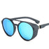 Men Fashion Round punk Sunglasses Women/Men 2022 Vintage Round Sun Glasses High Quality Brand Designer Sunglass de sol UV400 - Evallys.com
