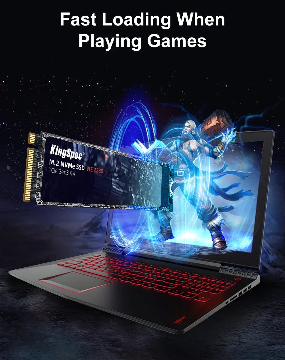 KingSpec M.2 SSD 120GB 256GB 512GB 1TB SSD 2TB hard Drive M2 ssd m.2 NVMe pcie SSD Internal Hard Disk For Laptop Desktop MSI - Evallys.com
