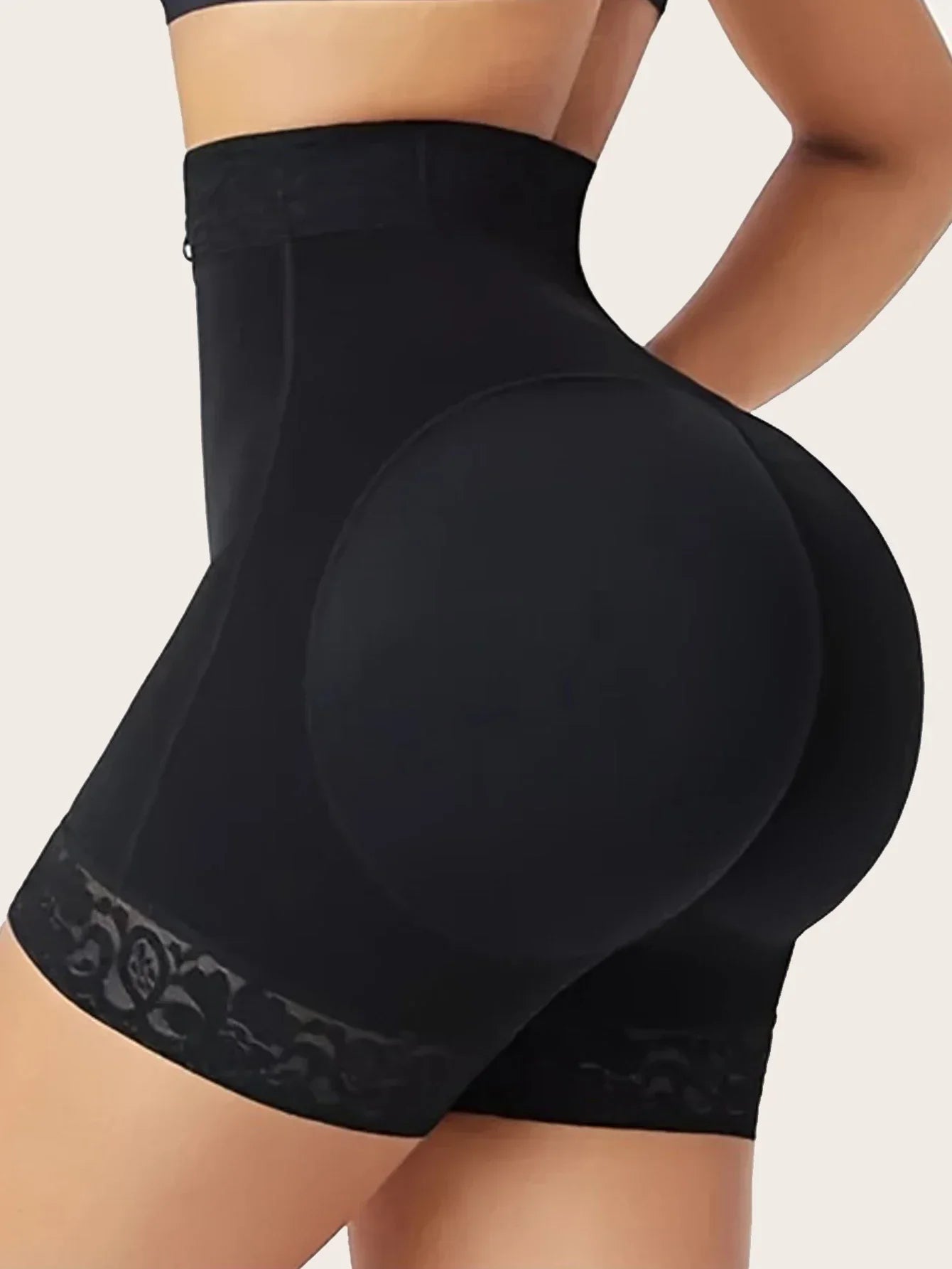 Lace Trim Sculpting Panties – Breathable Butt Lifting Shapewear - Evallys.com