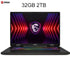 2024 MSI Sword 16 HX Laptop 16 Inch 2.5K QHD 240Hz IPS Screen Notebook i7-14700HX 16GB 1TB SSD RTX4070 Gaming Netbook Computer - Evallys.com