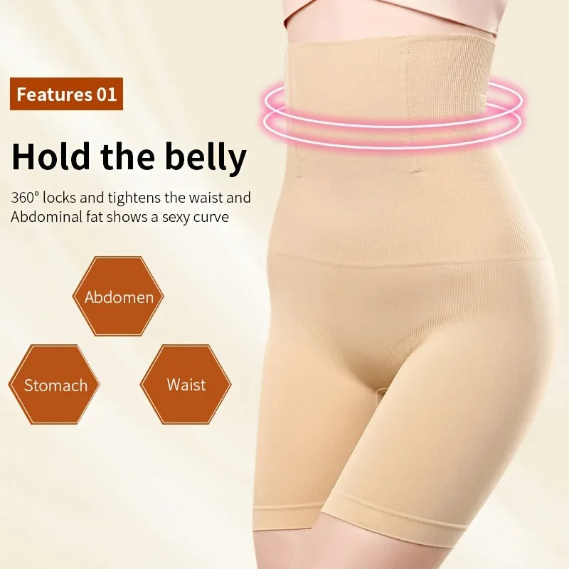 High Waist Shaping Underwear – Seamless Tummy Control Panties - Evallys.com