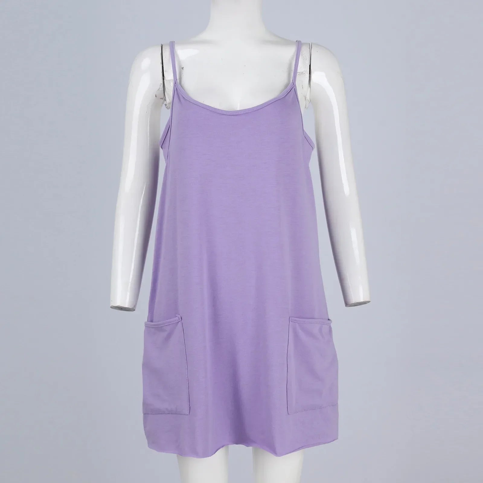 Women’s Sport Mini Dress – Sleeveless Summer Casual Tennis Dress - Evallys.com
