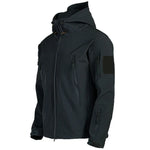 Military Shark Skin Soft Shell Jackets Men Tactical Windproof Waterproof jacket men Army Combat Jackets Mens Hooded Bomber Coats - Evallys.com