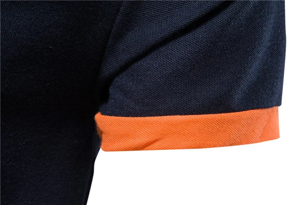 AIOPESON Embroidery 35% Cotton Polo Shirts for Men Casual Solid Color Slim Fit Mens Polos New Summer Fashion Brand Men Clothing - Evallys.com