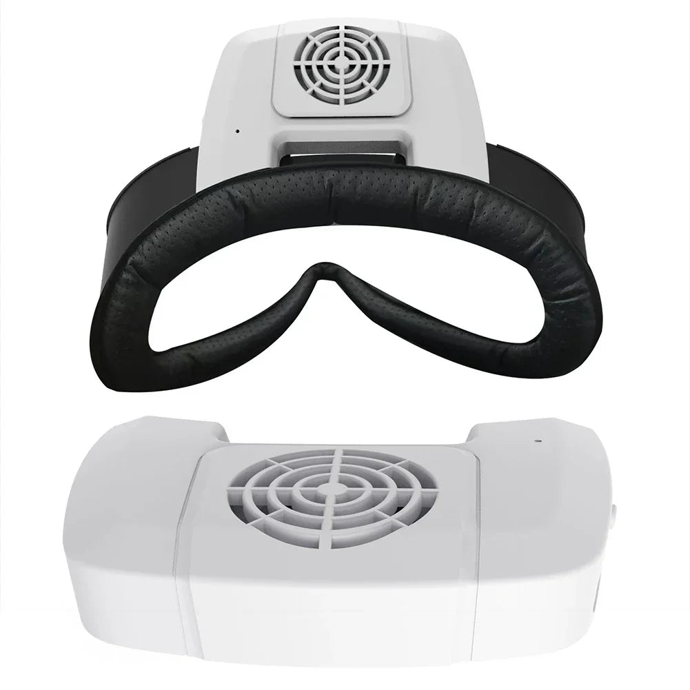 Face Mask Cover with Cooling Fan For Meta Quest 3 VR Headset Air Circulation Breathable Facial Interface Face Pad VR Accessories - Evallys.com